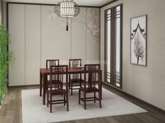 新中式餐桌椅R-2447