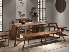 新中式茶桌椅R-2493
