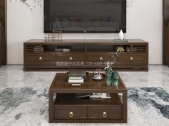 新中式电视柜R-2508